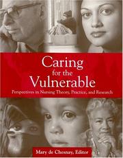 Cover of Caring for the Vulnerable by Mary de Chesnay