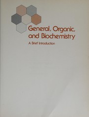 Cover of General, organic, and biochemistry by H. Stephen Stoker
