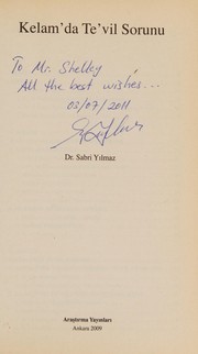 Front cover of Kelamda te'vil sorunu by Sabri Yılmaz