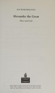 Front cover of Alexander the Great by Ian Worthington