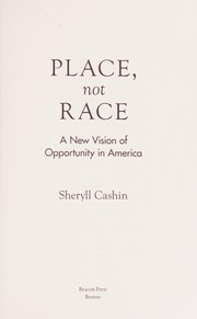 Cover of Place Not Race by Sheryll Cashin