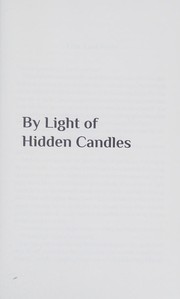 Front cover of By Light of Hidden Candles by Daniella Levy
