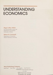 Front cover of Understanding Economics by Roger LeRoy Miller