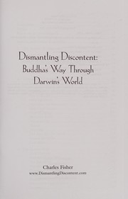 Cover of Dismantling discontent by Charles Fisher