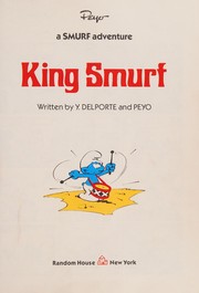Cover of King Smurf by Peyo