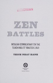 Cover of Zen battles by Thích Nhất Hạnh