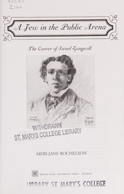 Front cover of A Jew in the public arena by Meri-Jane Rochelson
