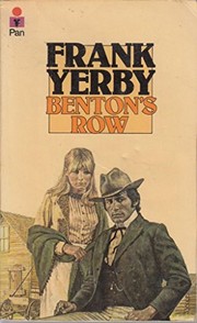 Cover of Benton's Row by Frank Yerby