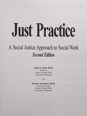 Cover of Just practice by Janet L. Finn