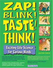 Front cover of Zap! Blink! Taste! Think! by Janet Parks Chahrour
