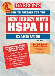 Front cover of How to Prepare for the New Jersey Math HSPA 11 Exam by Eileen D. Arendt