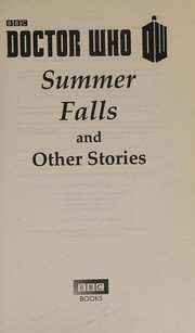 Front cover of Summer Falls and Other Stories by Melody Malone