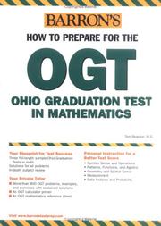 Front cover of How to Prepare for the OGT by Tom Reardon