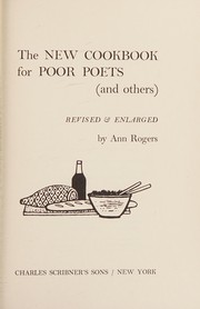 Front cover of The new cookbook for poor poets (and others) by Ann Rogers