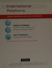 Front cover of International relations by Joshua S. Goldstein