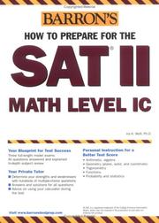 Cover of How to prepare for the SAT II by Ira K. Wolf