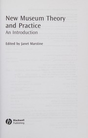 Cover of New museum theory and practice by Janet Marstine