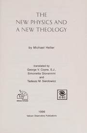 Front cover of The New Physics and a New Theology (Vatican Observatory Foundation) by Michael Heller