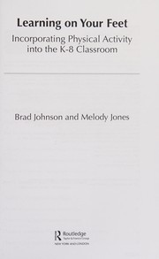 Cover of Learning on Your Feet by Brad Johnson