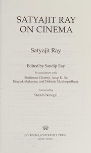Front cover of Satyajit Ray on Cinema by Satyajit Ray