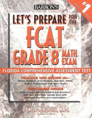 Front cover of Let's Prepare for the FCAT Grade 8 Math Exam (Let's Prepare) by Pamela Windspirit