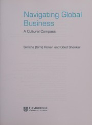 Cover of Navigating Global Business by Simcha Ronen