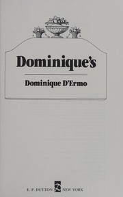 Cover of Dominique's by Dominique D'Ermo