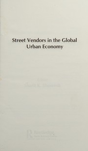 Front cover of Street vendors in the global urban economy by Sharit Bhowmik