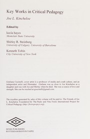 Front cover of Key Works in Critical Pedagogy by Freire/Kincheloe Project