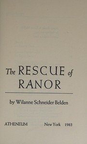 Front cover of The rescue of Ranor by Wilanne Schneider Belden
