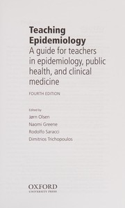 Cover of Teaching epidemiology by Jørn Olsen