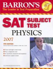 Front cover of Barron's SAT subject test by Herman Gewirtz