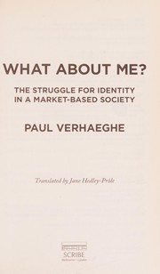Cover of What about me? by Paul Verhaeghe