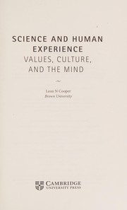 Cover of Science and Human Experience by Leon N. Cooper