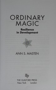 Cover of Ordinary Magic by Ann S. Masten