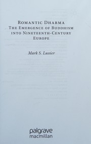 Cover of Romantic dharma by Mark Lussier