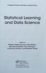 Cover of Statistical learning and data science by Mireille Gettler Summa