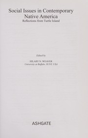 Front cover of Social Issues in Contemporary Native America by Hilary N. Weaver
