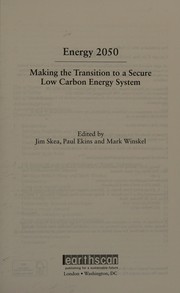 Cover of Energy 2050 by Jim Skea