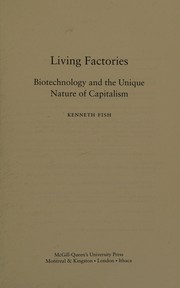 Cover of Living Factories by Kenneth Fish