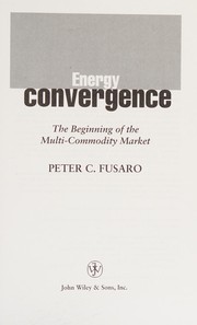 Cover of Energy convergence by Peter C. Fusaro