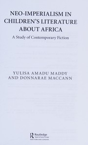 Front cover of Neo-imperialism in children's literature about Africa by Yulisa Amadu Maddy