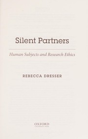 Front cover of Silent Partners by Rebecca Dresser