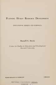 Cover of Planning human resource development by Russell G. Davis