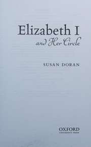Cover of Elizabeth I and her circle by Susan Doran