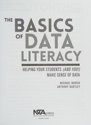 Cover of The basics of data literacy by Michael Bowen