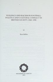 Front cover of Violence and Racism in Football by Brett Bebber