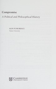 Cover of Compromise by Alin Fumurescu