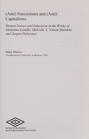 Cover of Narcissisms and  Capitalisms by Mark Malisa