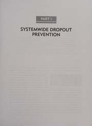 Cover of Dropout prevention by C. Lee Goss